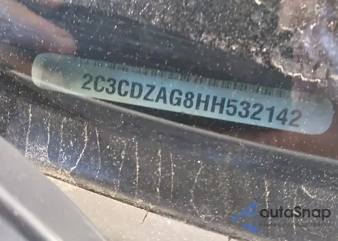 2017 Dodge Challenger Sxt z USA, uszkodzony, nr VIN 2C3CDZAG8HH532142